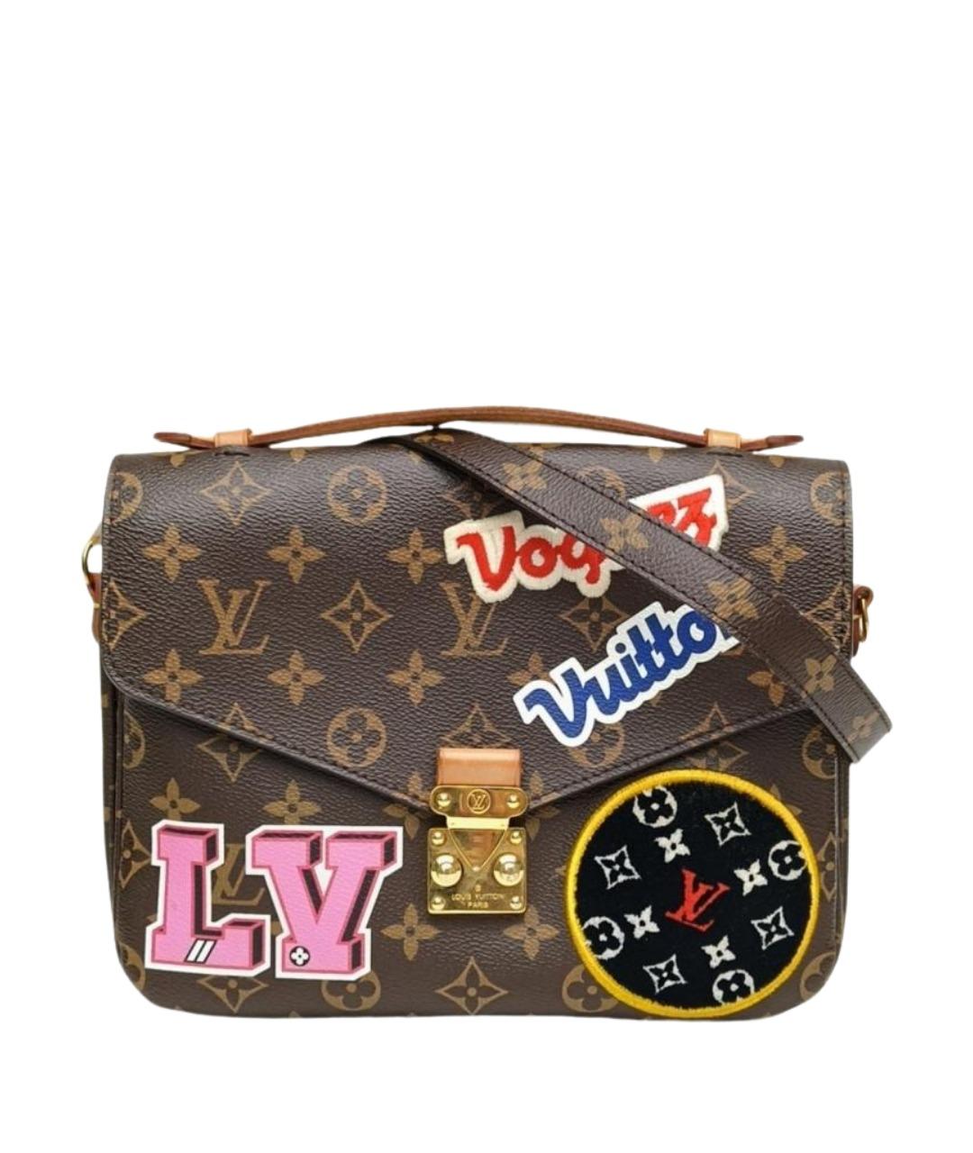 LOUIS VUITTON Коричневая сумка через плечо, фото 1