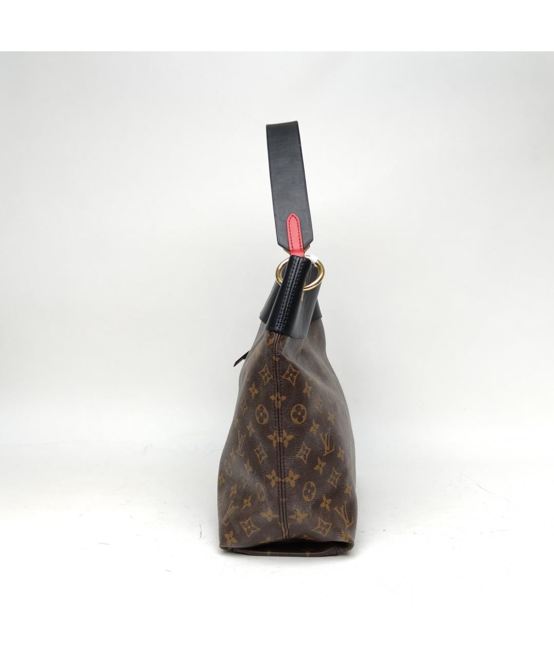 LOUIS VUITTON Коричневая сумка через плечо, фото 3