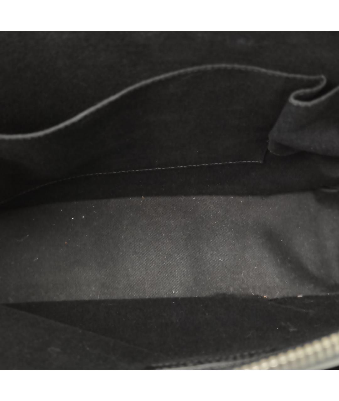 CHANEL Черная кожаная сумка через плечо, фото 8