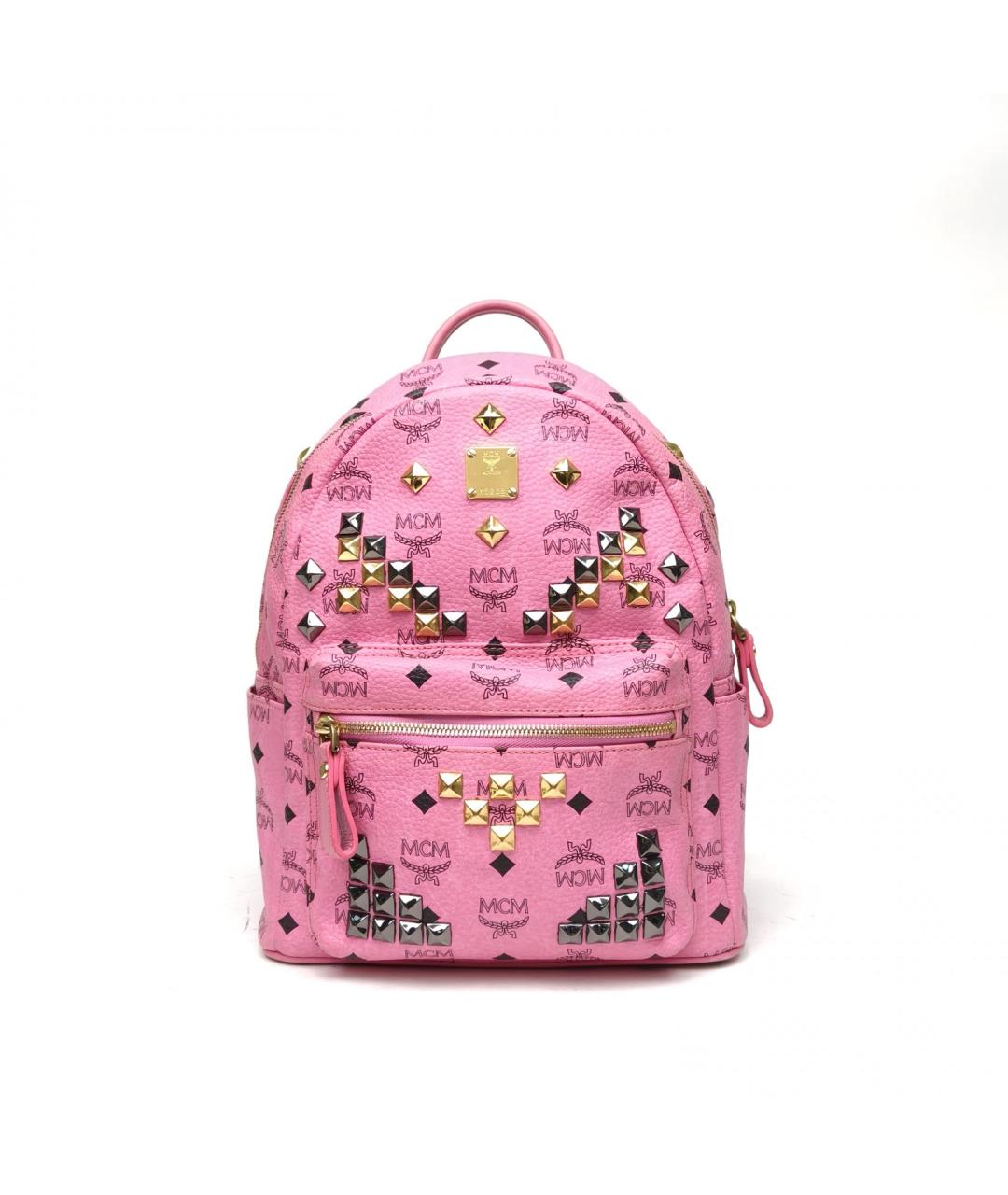 MCM Розовый рюкзак, фото 2