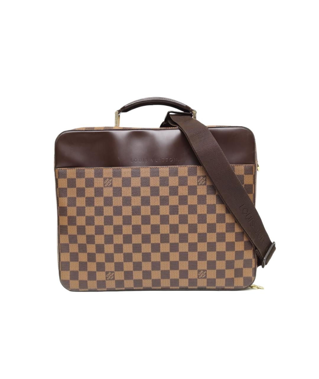 LOUIS VUITTON Коричневая сумка через плечо, фото 9