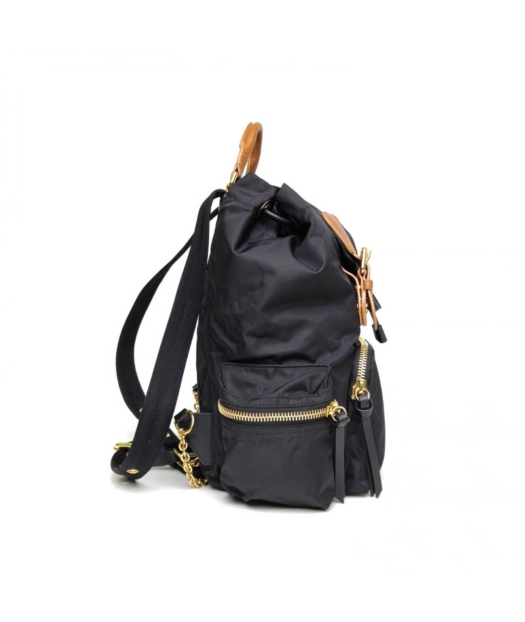 BURBERRY Черный рюкзак, фото 5