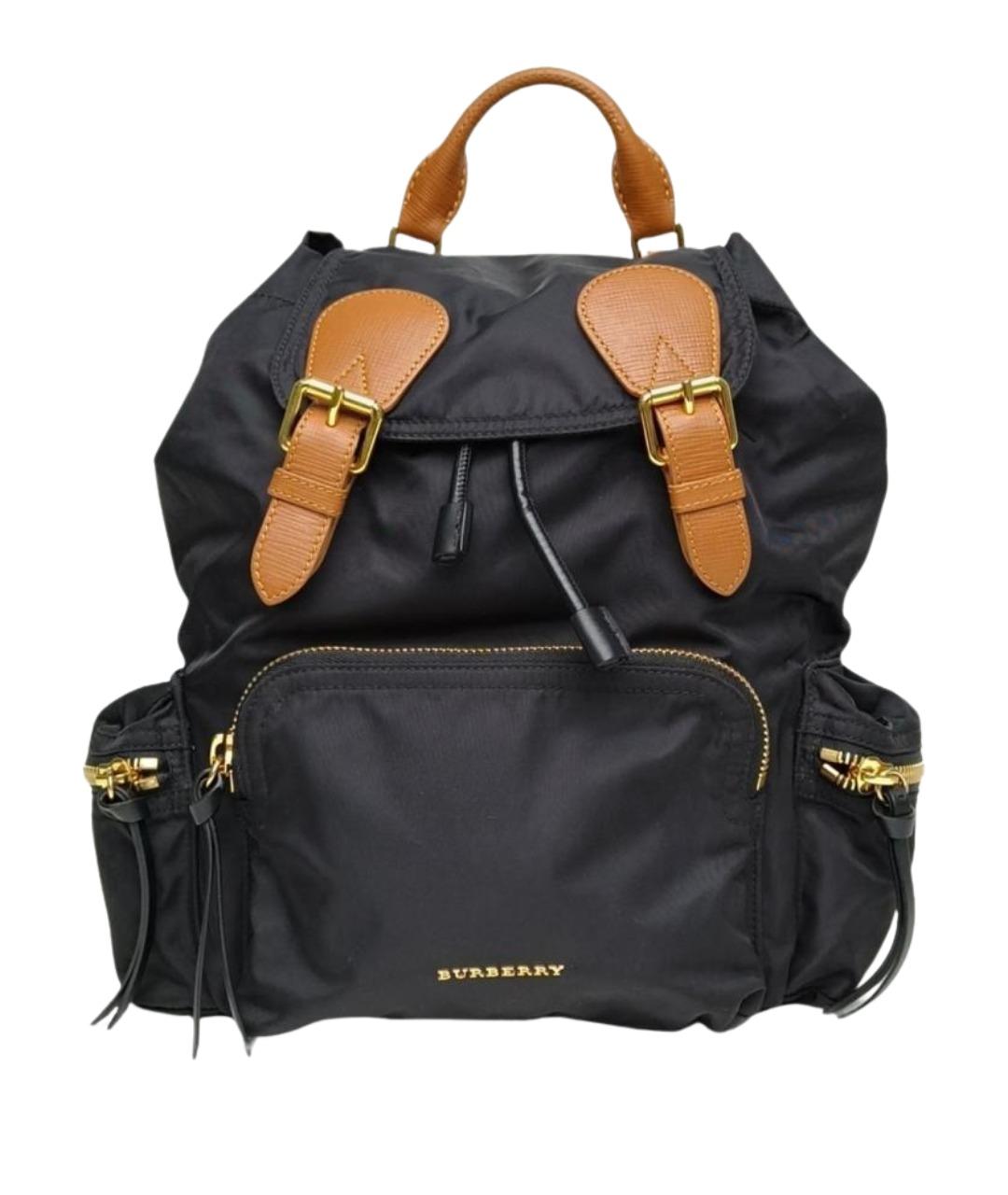 BURBERRY Черный рюкзак, фото 1