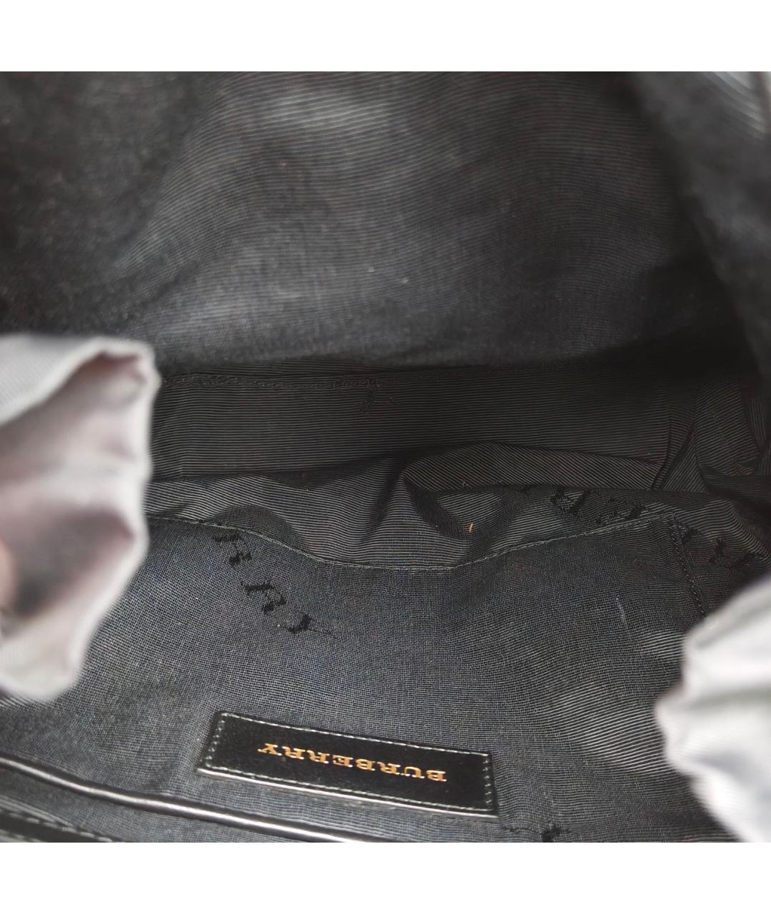 BURBERRY Черный рюкзак, фото 7