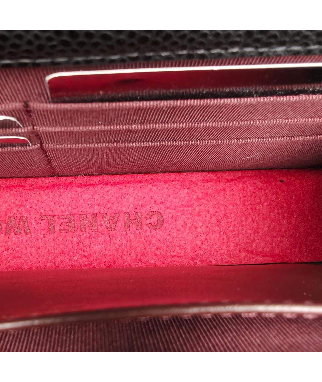 CHANEL Черная кожаная сумка через плечо, фото 8