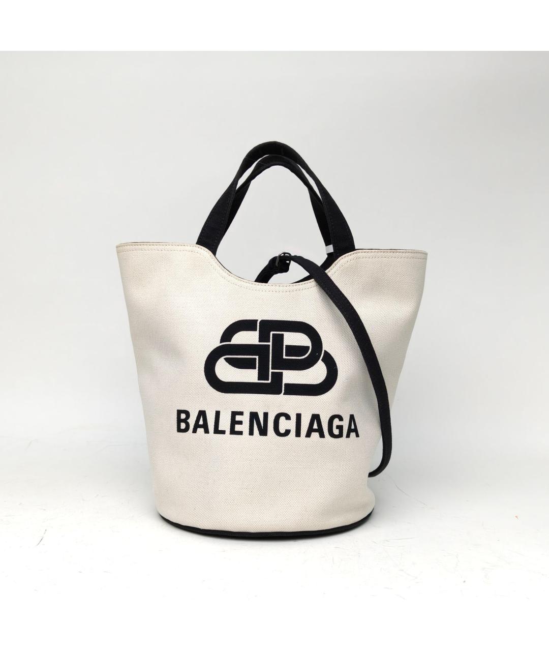 BALENCIAGA Белая сумка через плечо, фото 2
