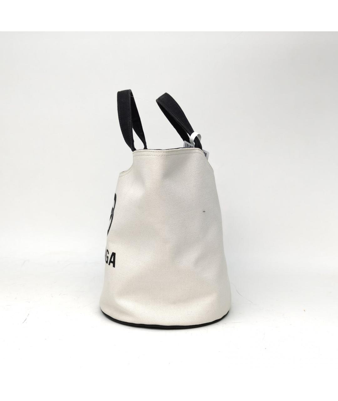 BALENCIAGA Белая сумка через плечо, фото 3