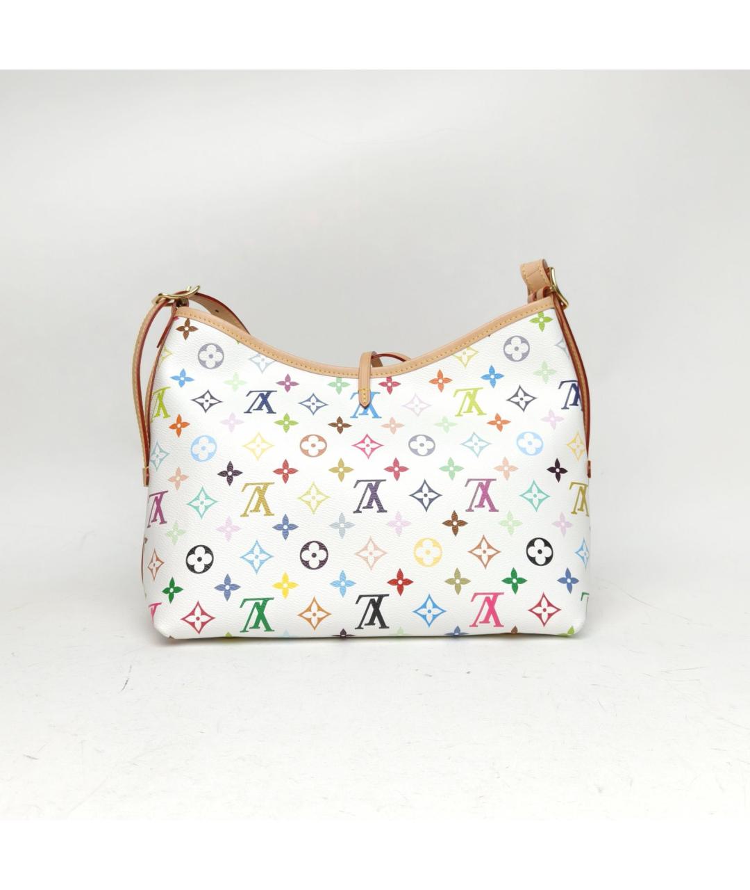 LOUIS VUITTON Белая сумка через плечо, фото 4