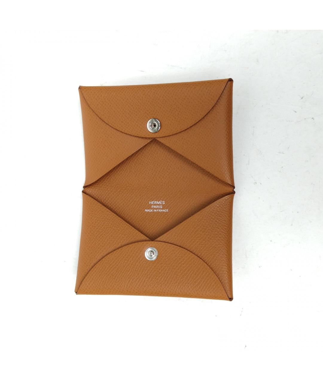 HERMES Оранжевый кардхолдер, фото 7