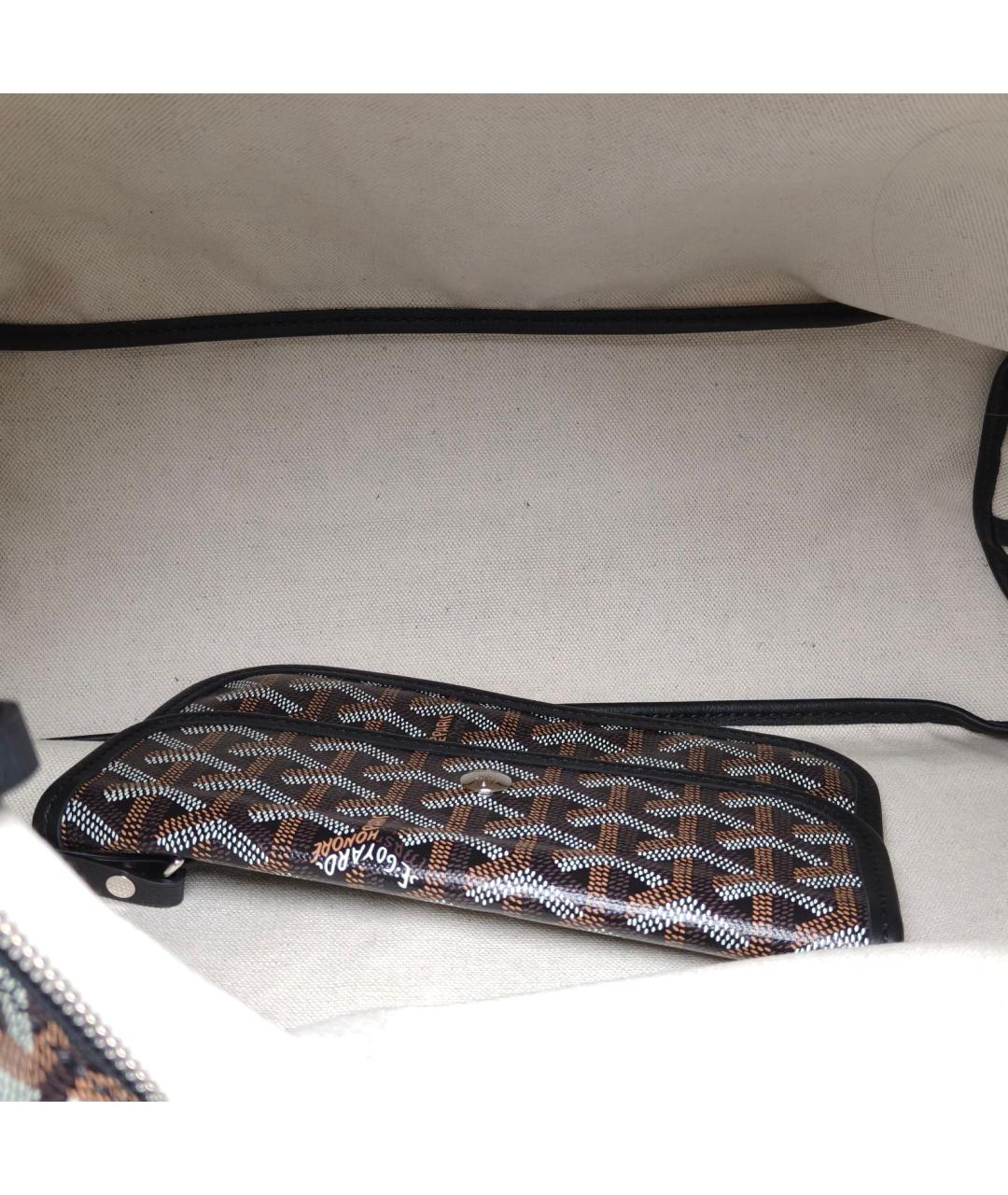 GOYARD Черная сумка через плечо, фото 3