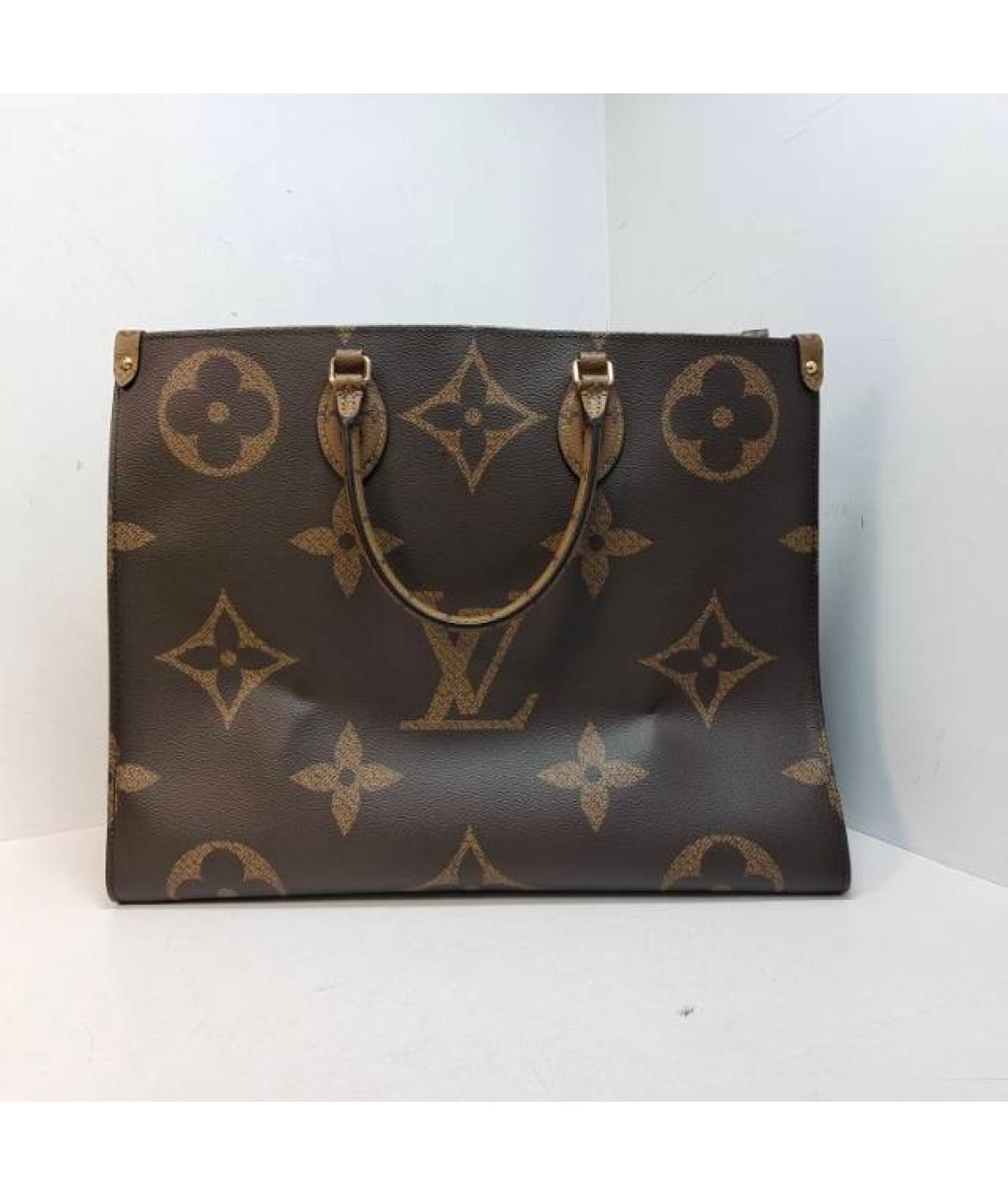 LOUIS VUITTON Коричневая сумка через плечо, фото 9