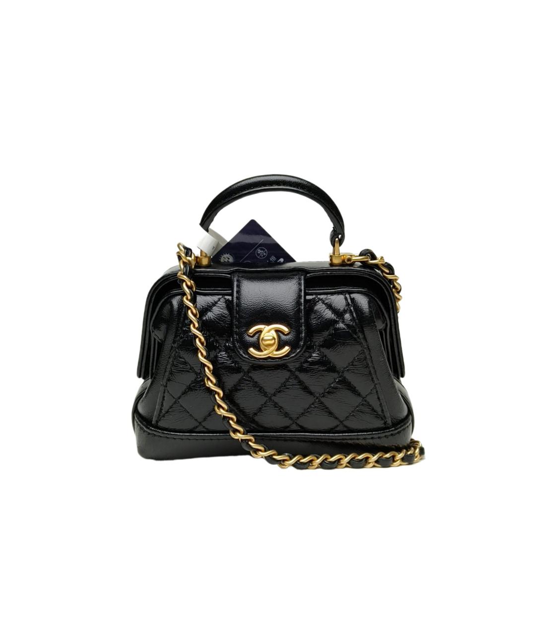 CHANEL Черная сумка через плечо, фото 1