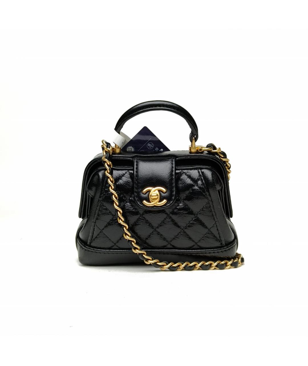 CHANEL Черная сумка через плечо, фото 2