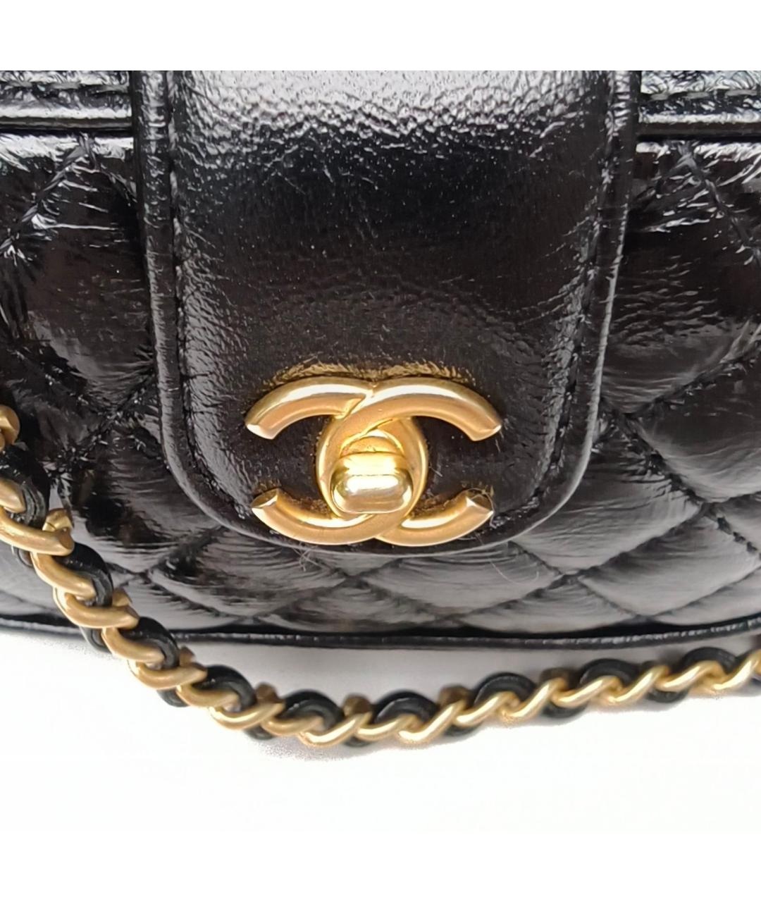 CHANEL Черная сумка через плечо, фото 8