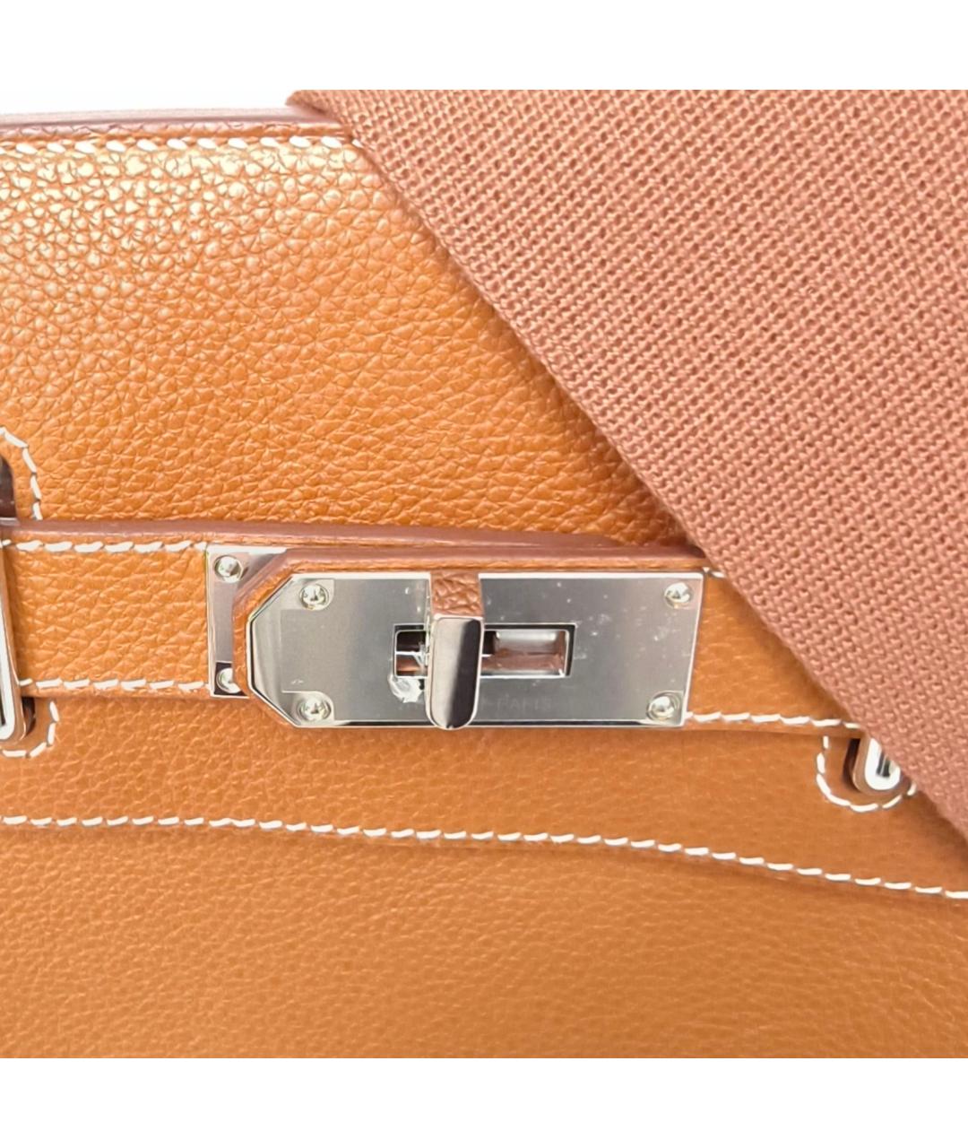 HERMES Коричневая сумка через плечо, фото 7