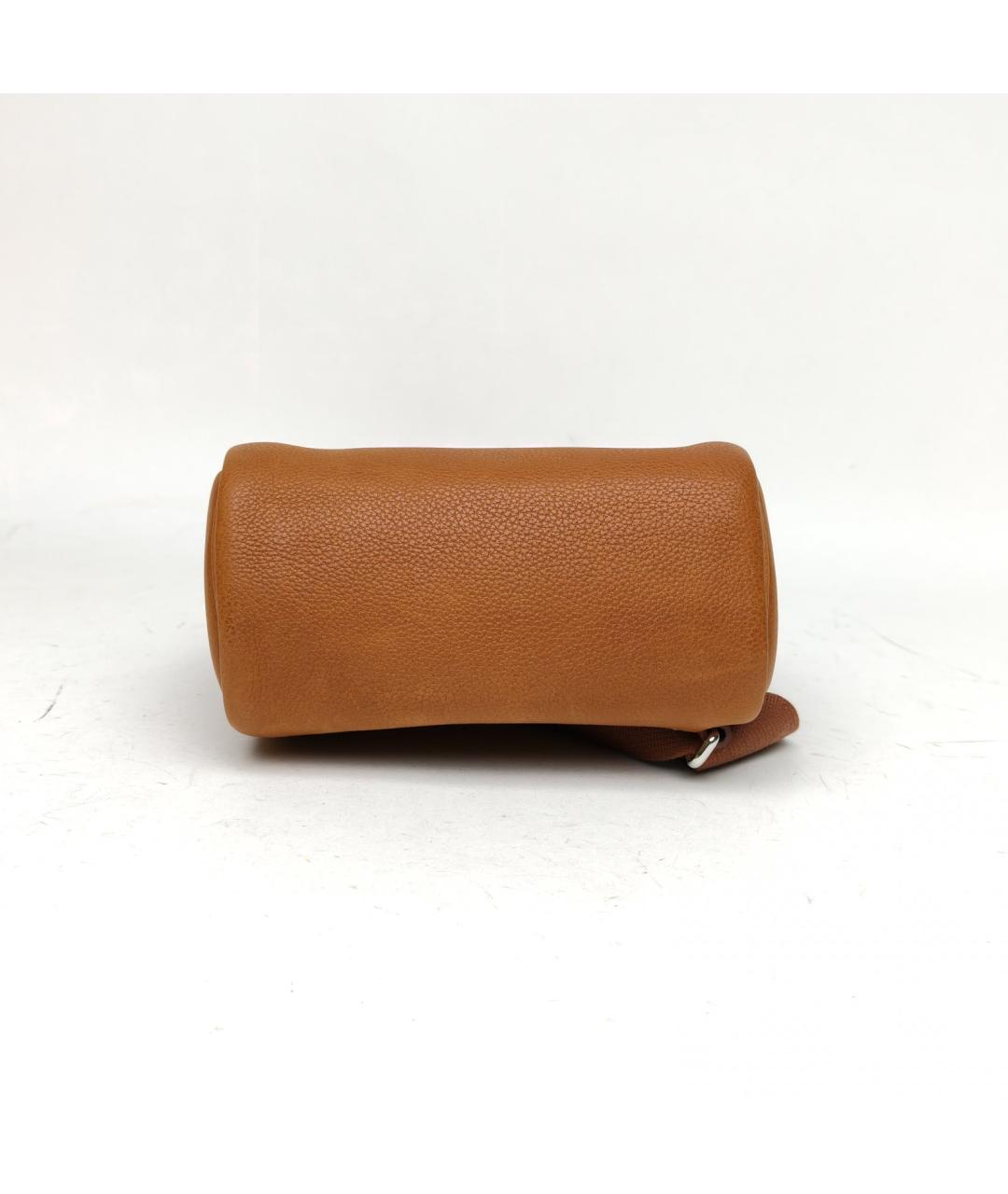 HERMES Коричневая сумка через плечо, фото 6