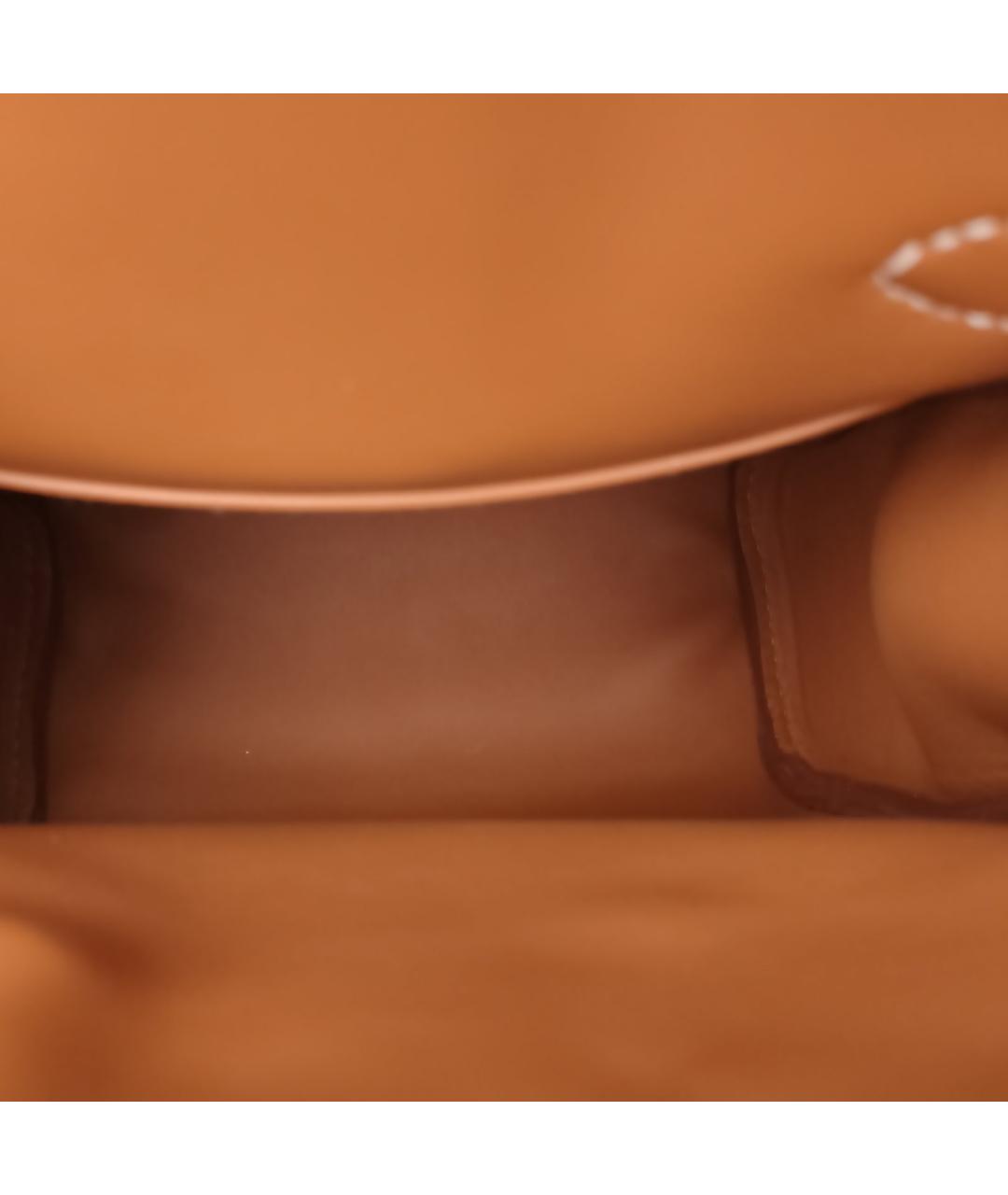 HERMES Коричневая сумка через плечо, фото 8