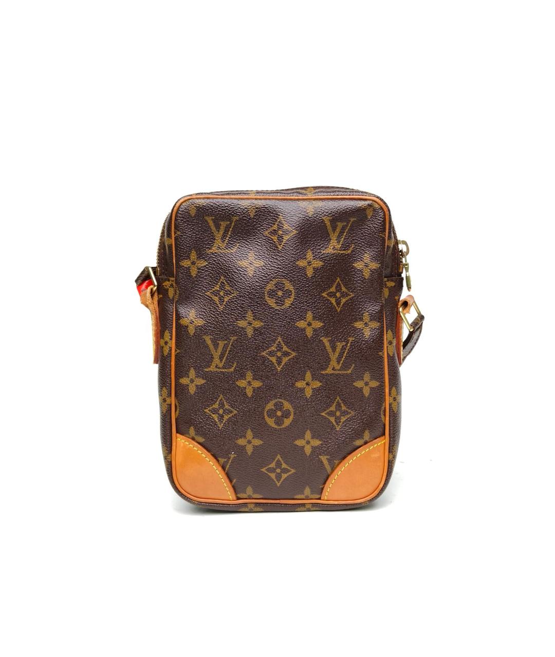 LOUIS VUITTON Коричневая сумка через плечо, фото 4