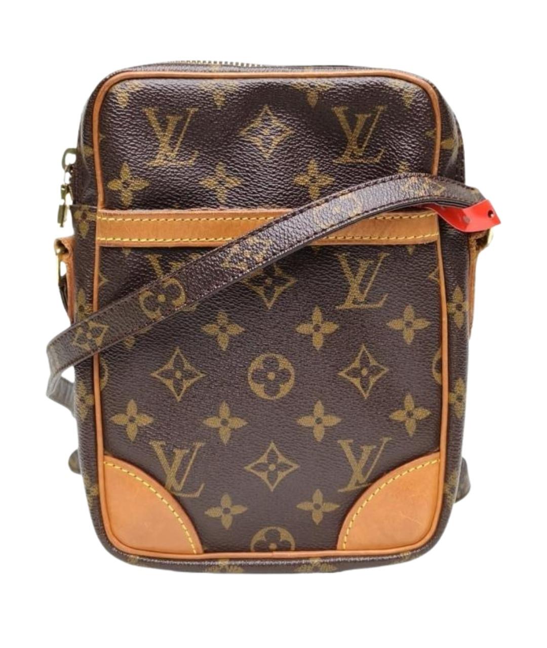 LOUIS VUITTON Коричневая сумка через плечо, фото 1