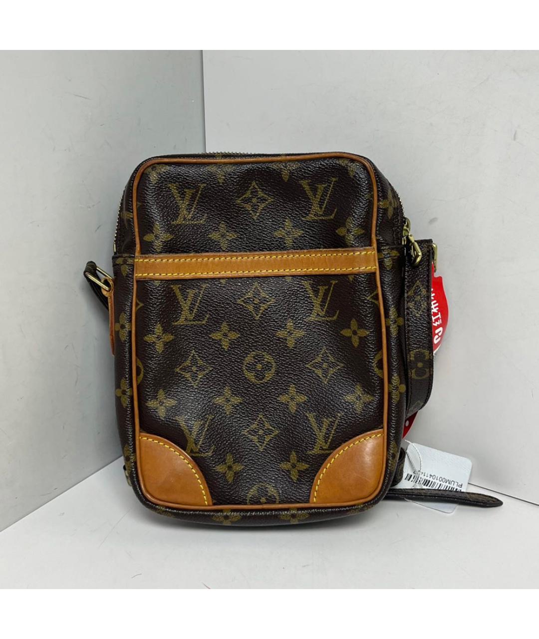 LOUIS VUITTON Коричневая сумка через плечо, фото 8