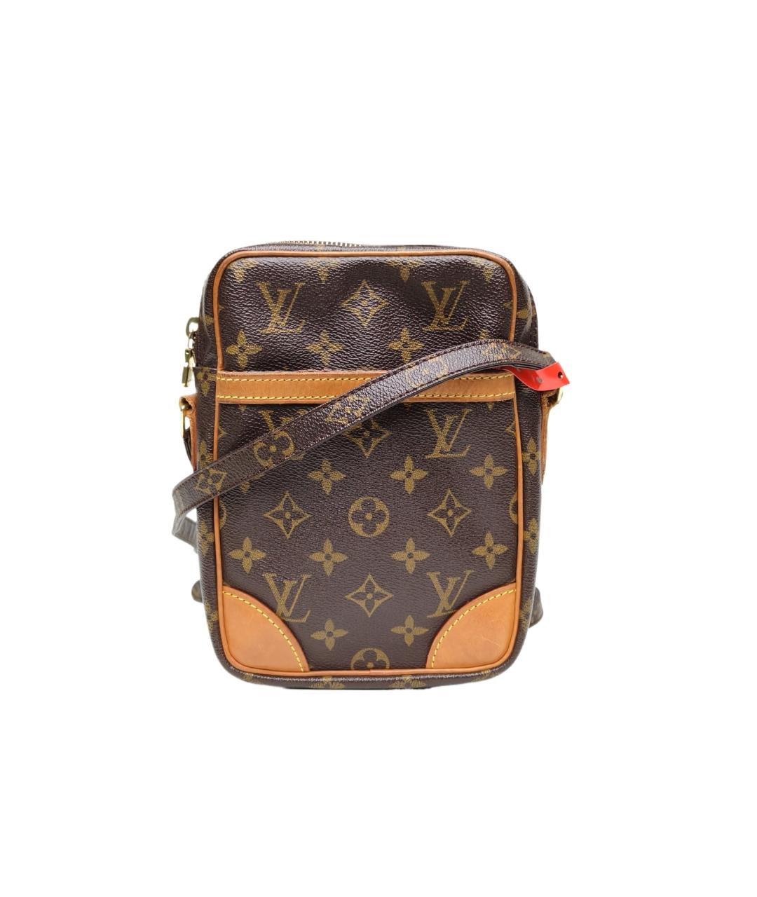 LOUIS VUITTON Коричневая сумка через плечо, фото 9