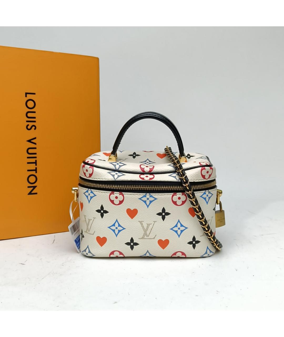 LOUIS VUITTON Белая сумка через плечо, фото 9
