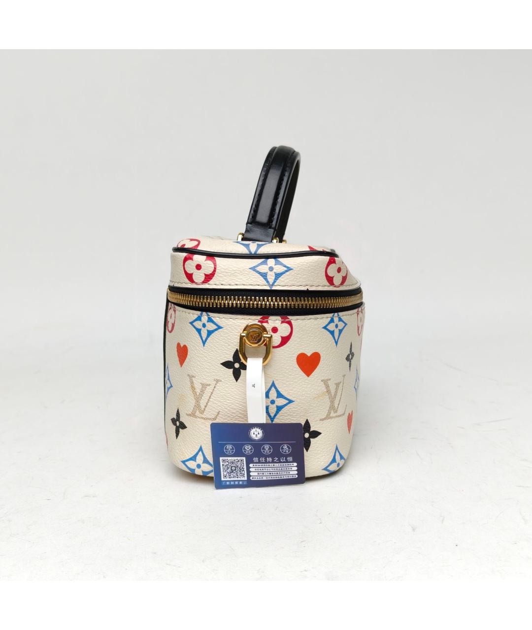 LOUIS VUITTON Белая сумка через плечо, фото 5