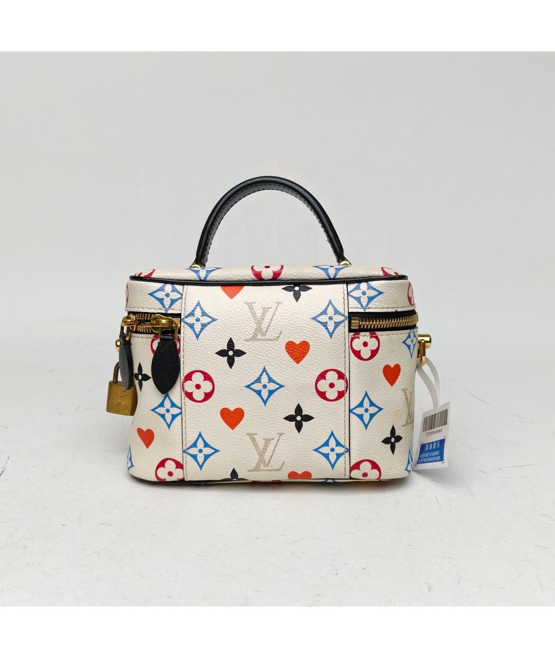 LOUIS VUITTON Белая сумка через плечо, фото 4