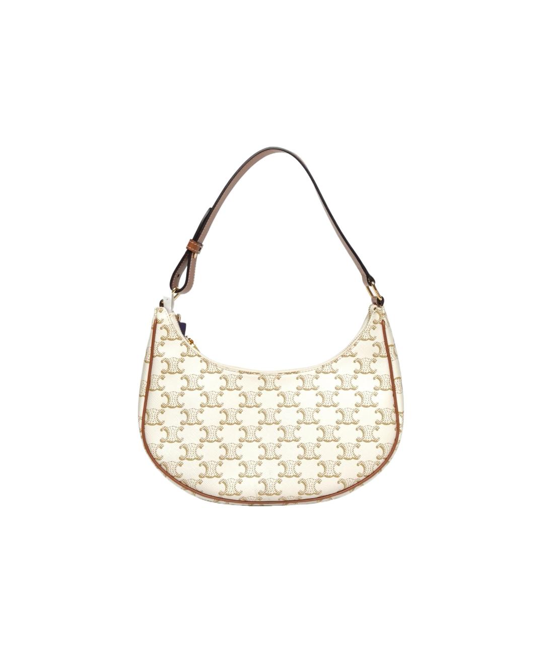 CELINE Белая сумка через плечо, фото 10