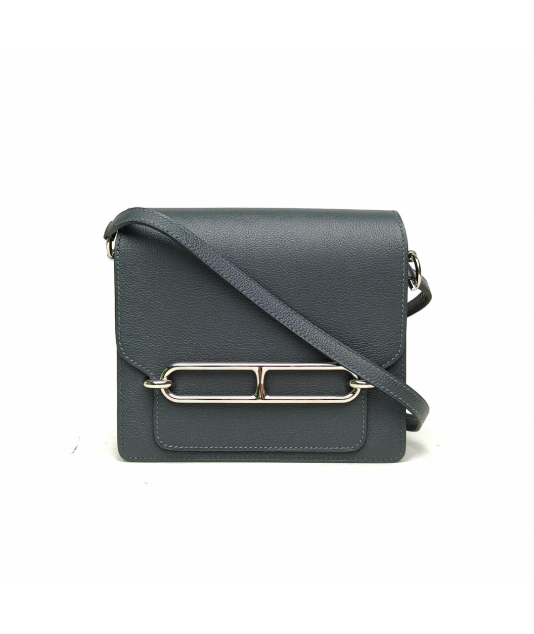 HERMES Серая сумка через плечо, фото 2