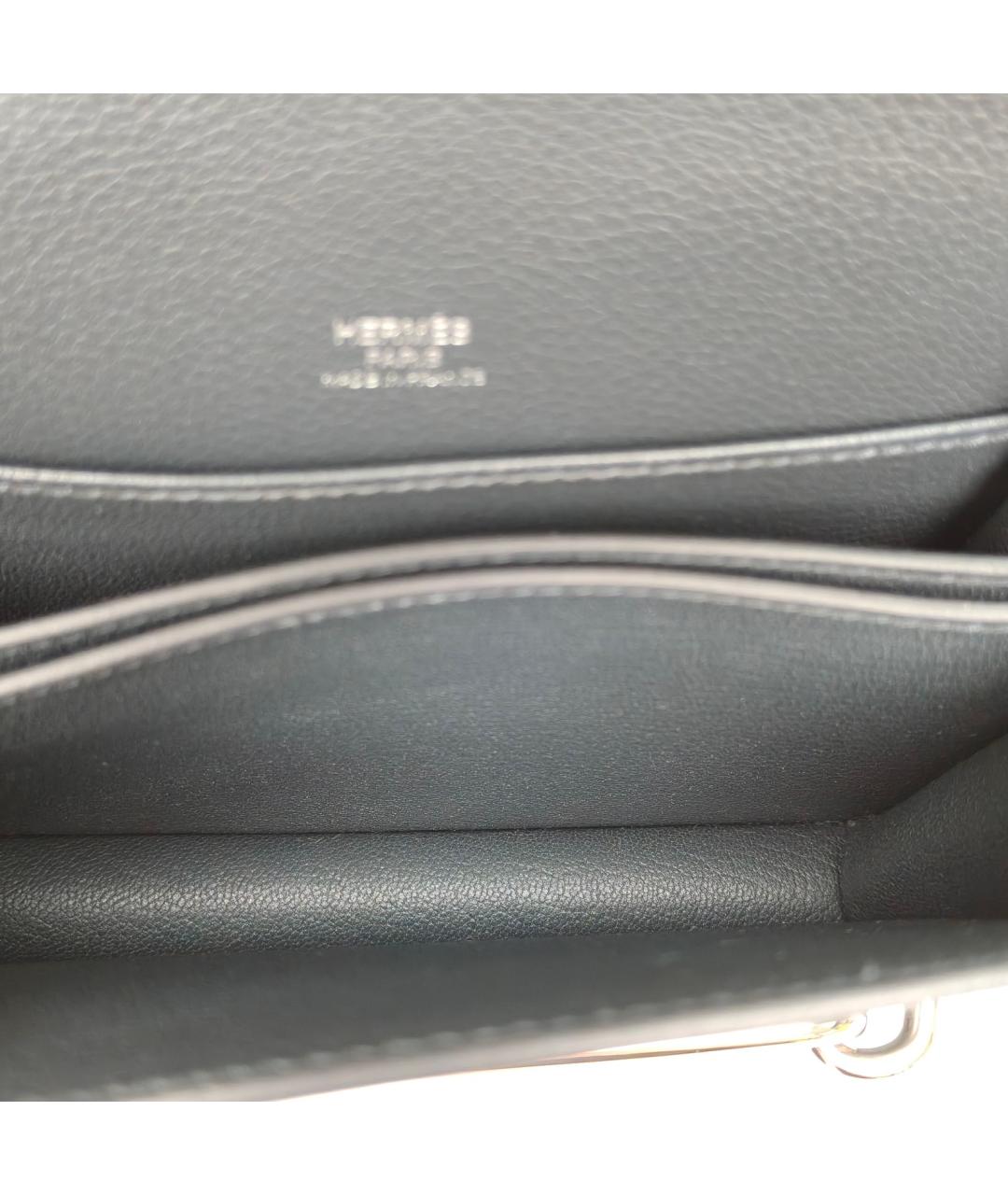 HERMES Серая сумка через плечо, фото 8