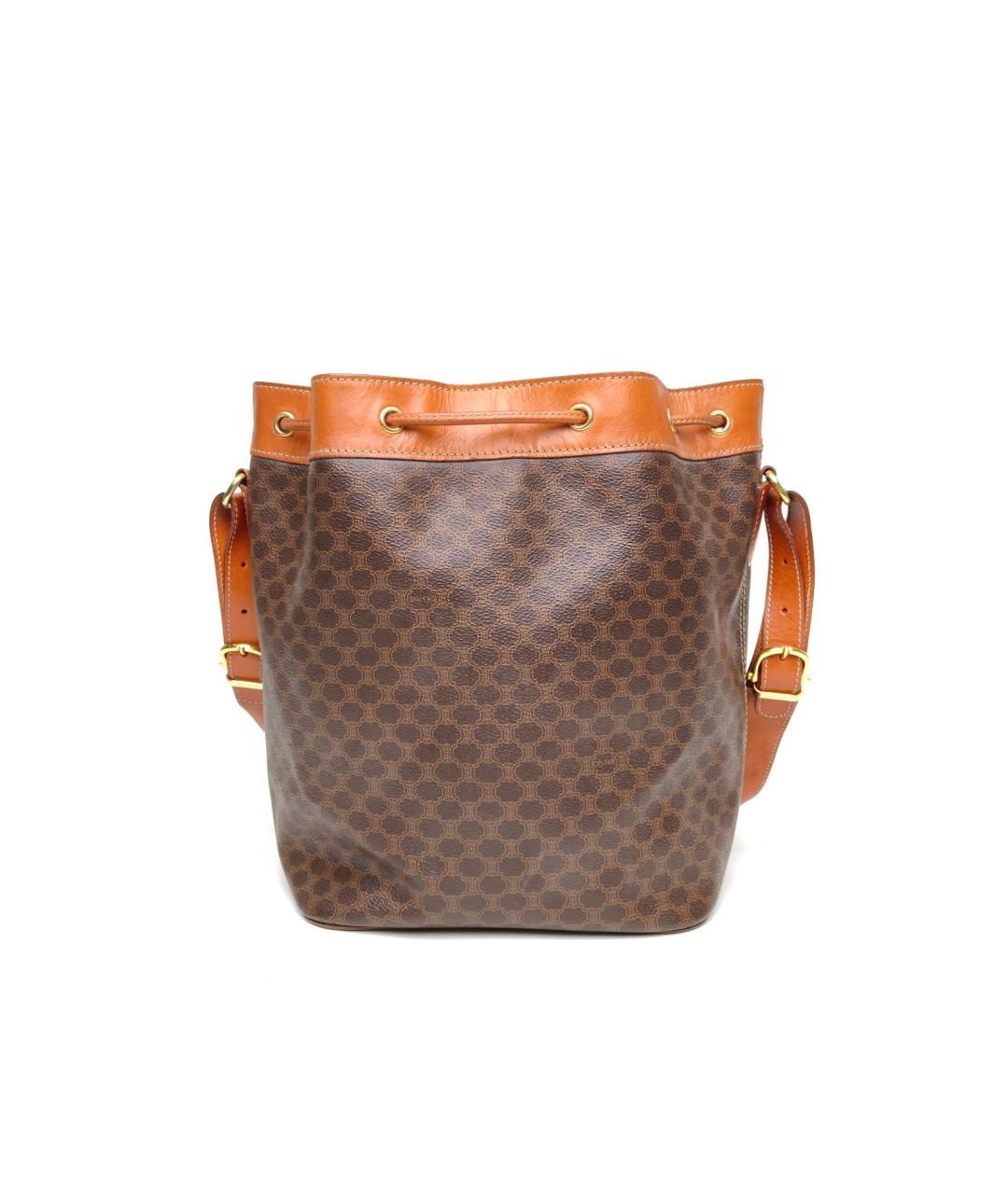 CELINE Коричневая сумка через плечо, фото 4