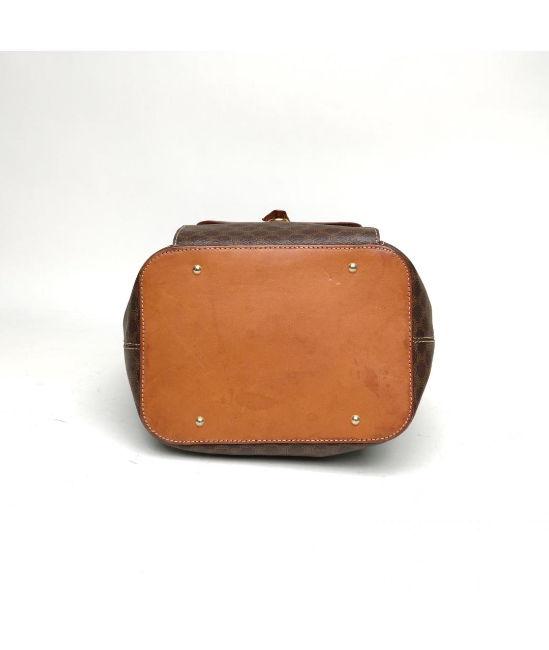 CELINE Коричневая сумка через плечо, фото 6