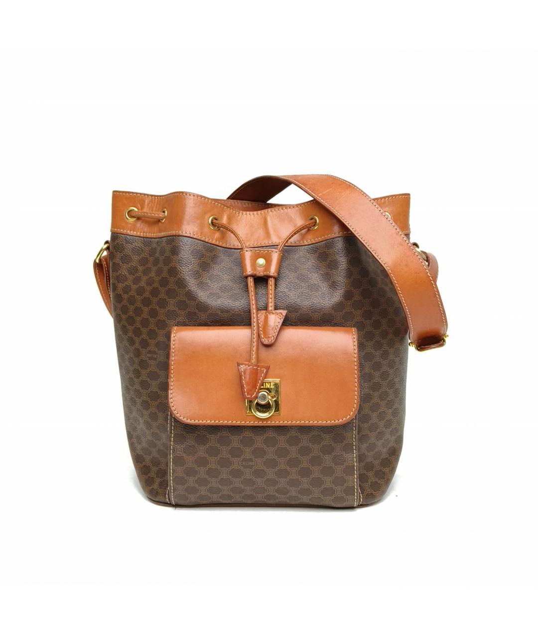 CELINE Коричневая сумка через плечо, фото 2