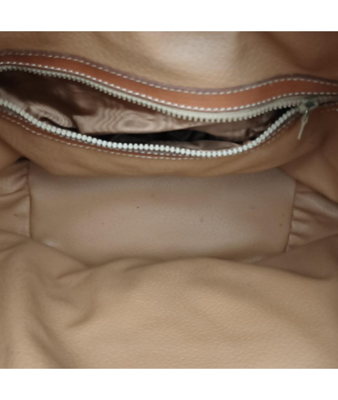 CELINE Коричневая сумка через плечо, фото 8