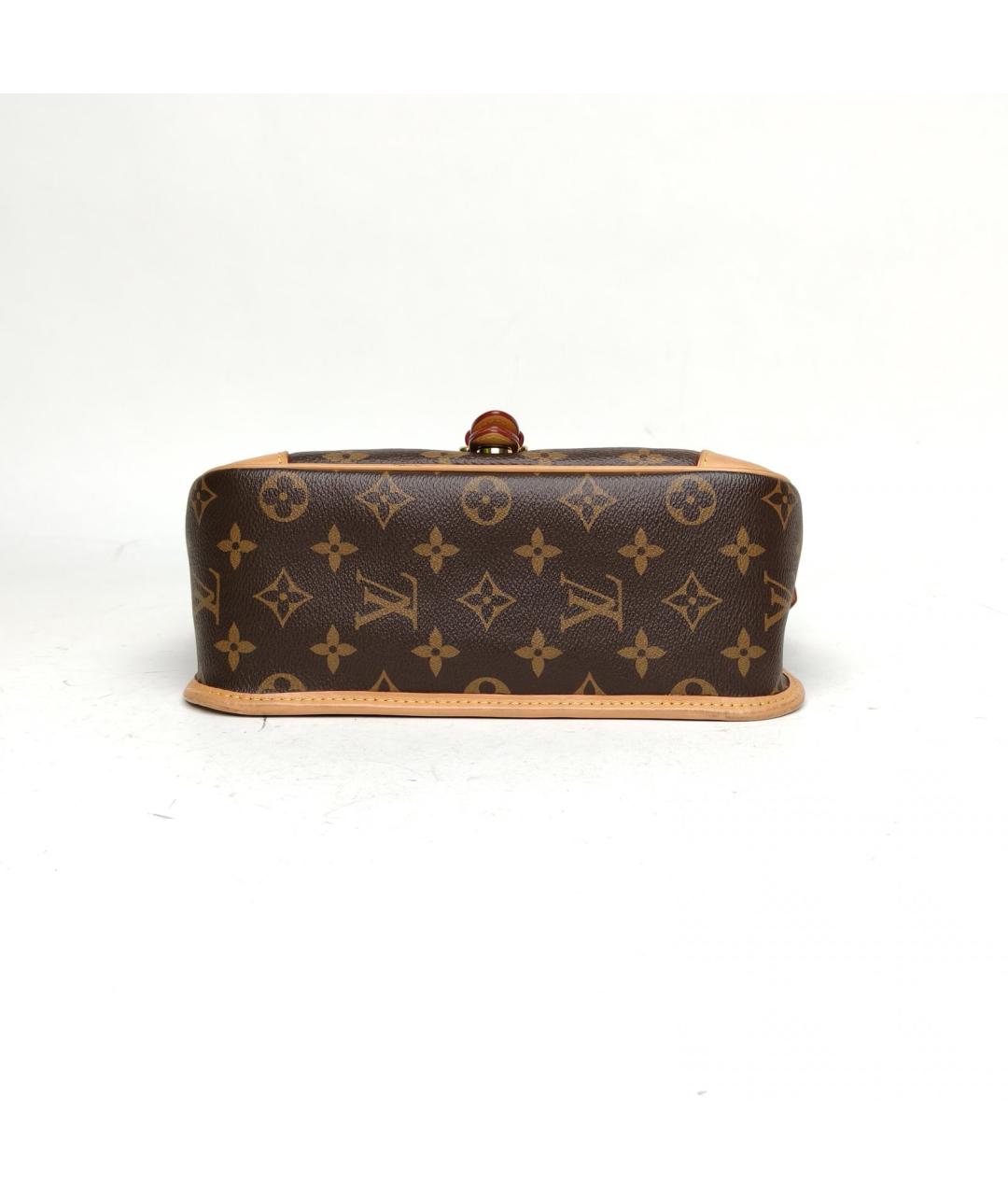 LOUIS VUITTON Коричневая сумка через плечо, фото 6