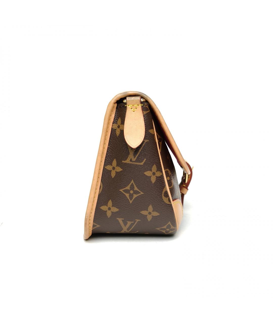 LOUIS VUITTON Коричневая сумка через плечо, фото 5