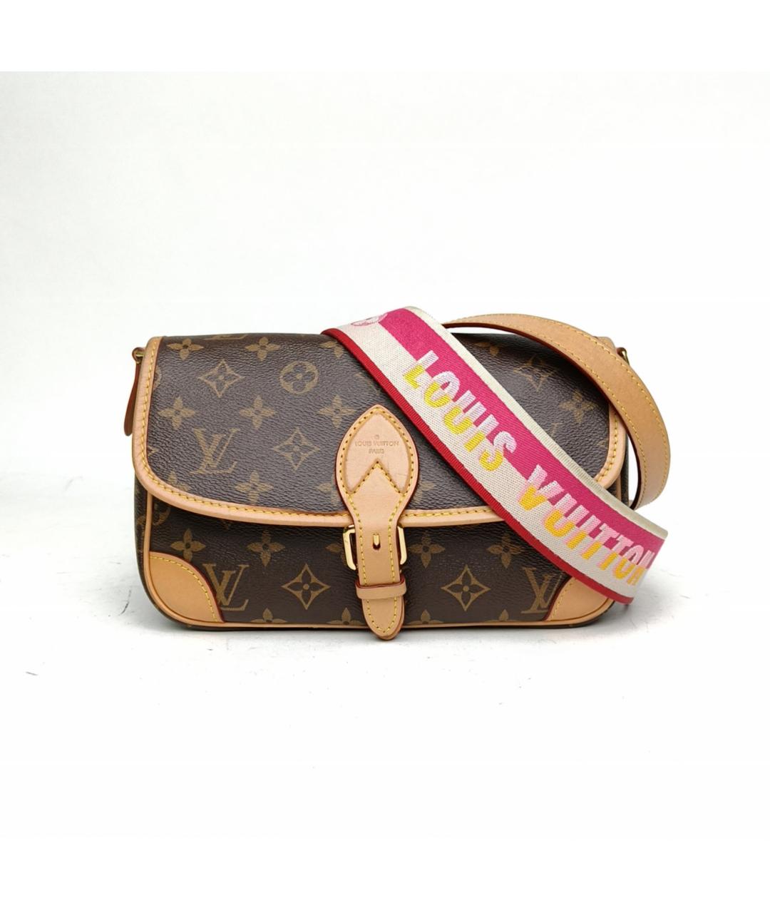 LOUIS VUITTON Коричневая сумка через плечо, фото 2