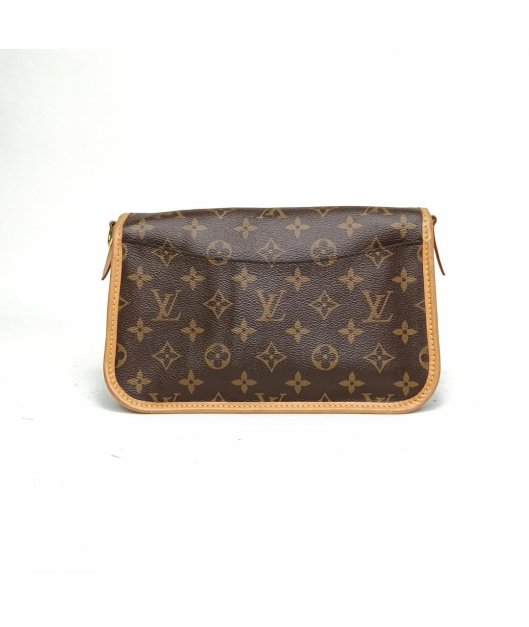 LOUIS VUITTON Коричневая сумка через плечо, фото 4