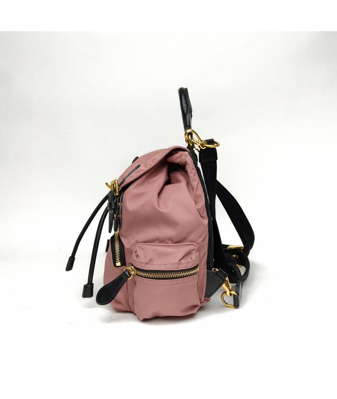 BURBERRY Розовый рюкзак, фото 3