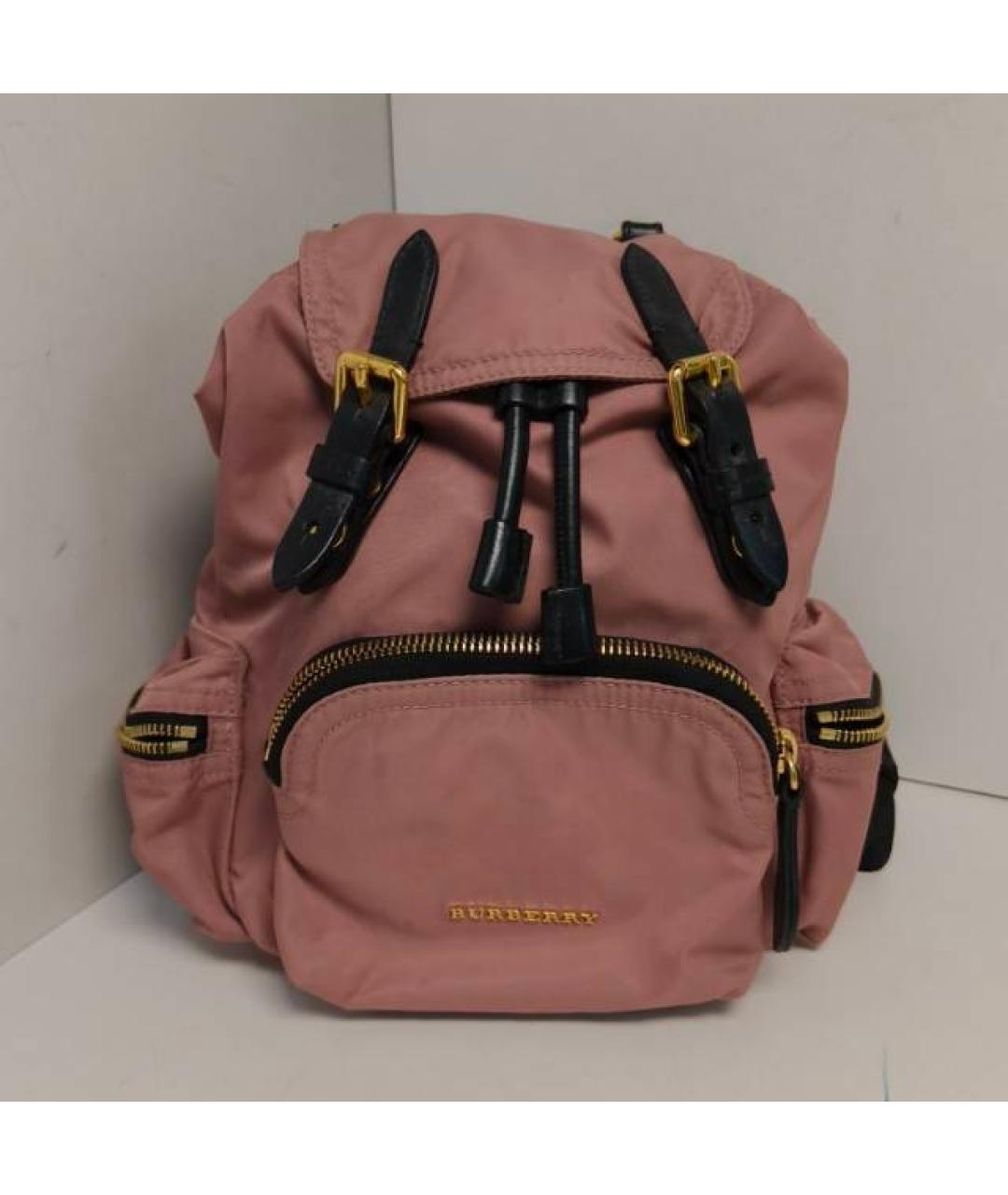 BURBERRY Розовый рюкзак, фото 8