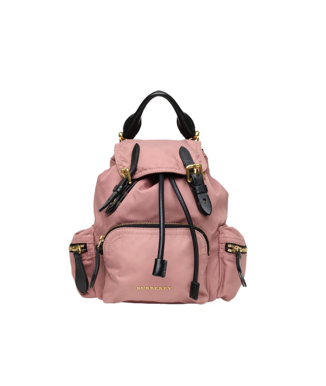 BURBERRY Розовый рюкзак, фото 10