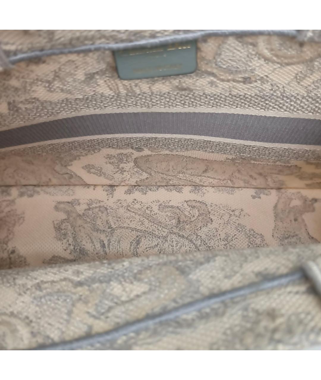 CHRISTIAN DIOR Серая сумка через плечо, фото 7