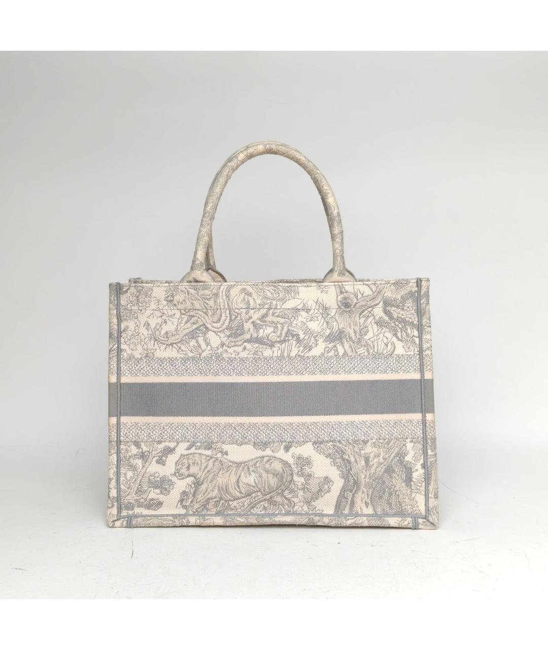 CHRISTIAN DIOR Серая сумка через плечо, фото 4