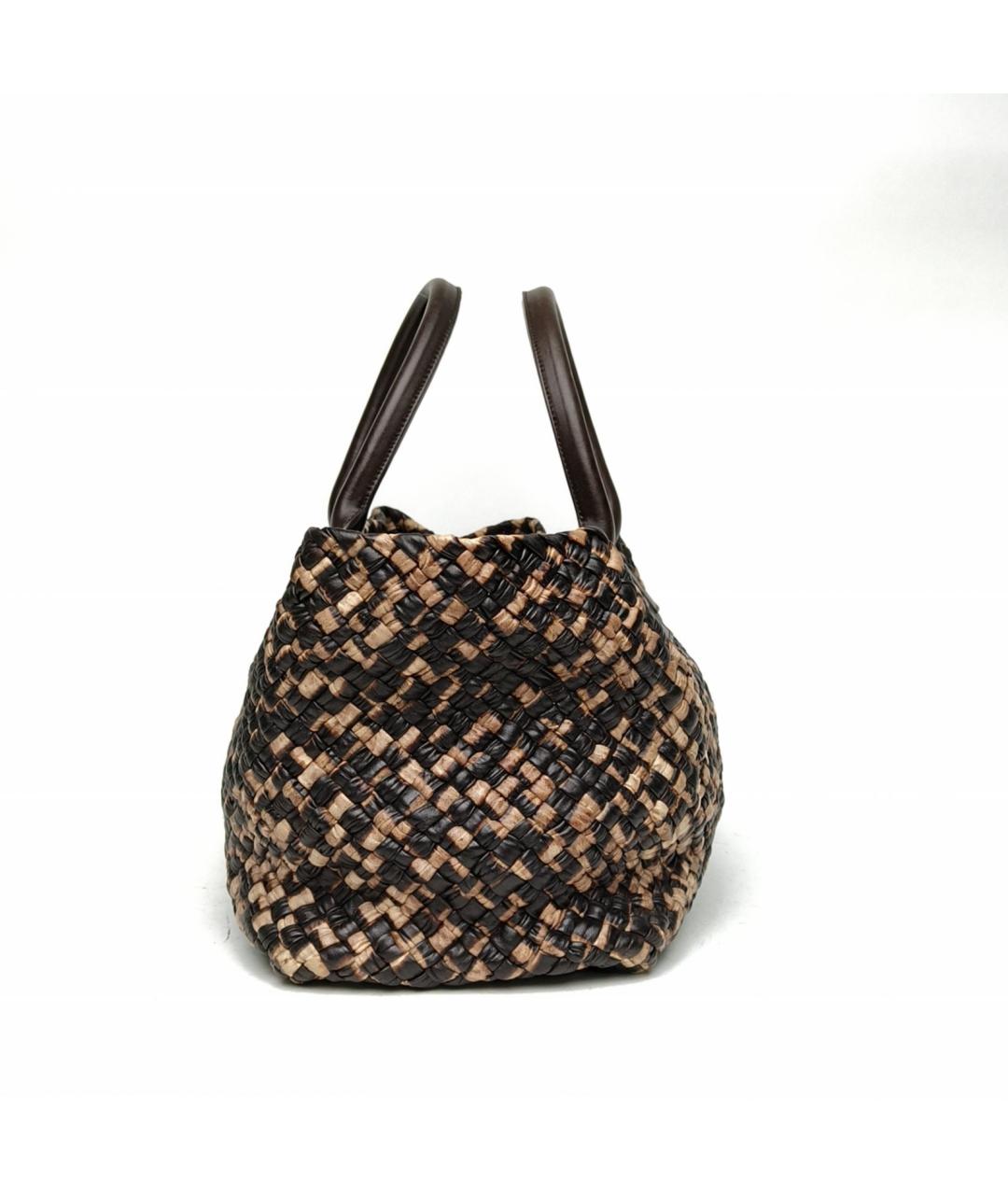 BOTTEGA VENETA Коричневая сумка через плечо, фото 3