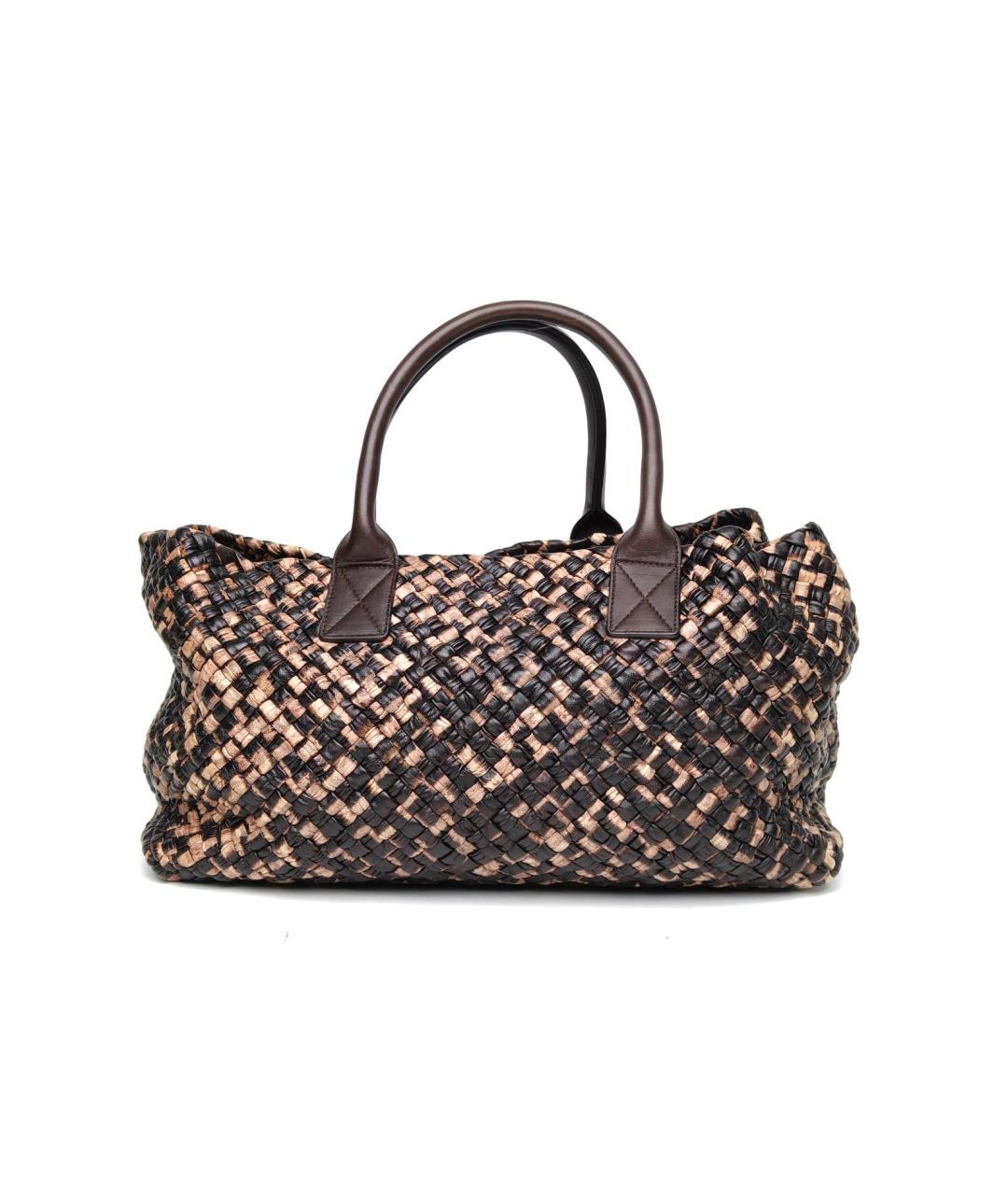 BOTTEGA VENETA Коричневая сумка через плечо, фото 4