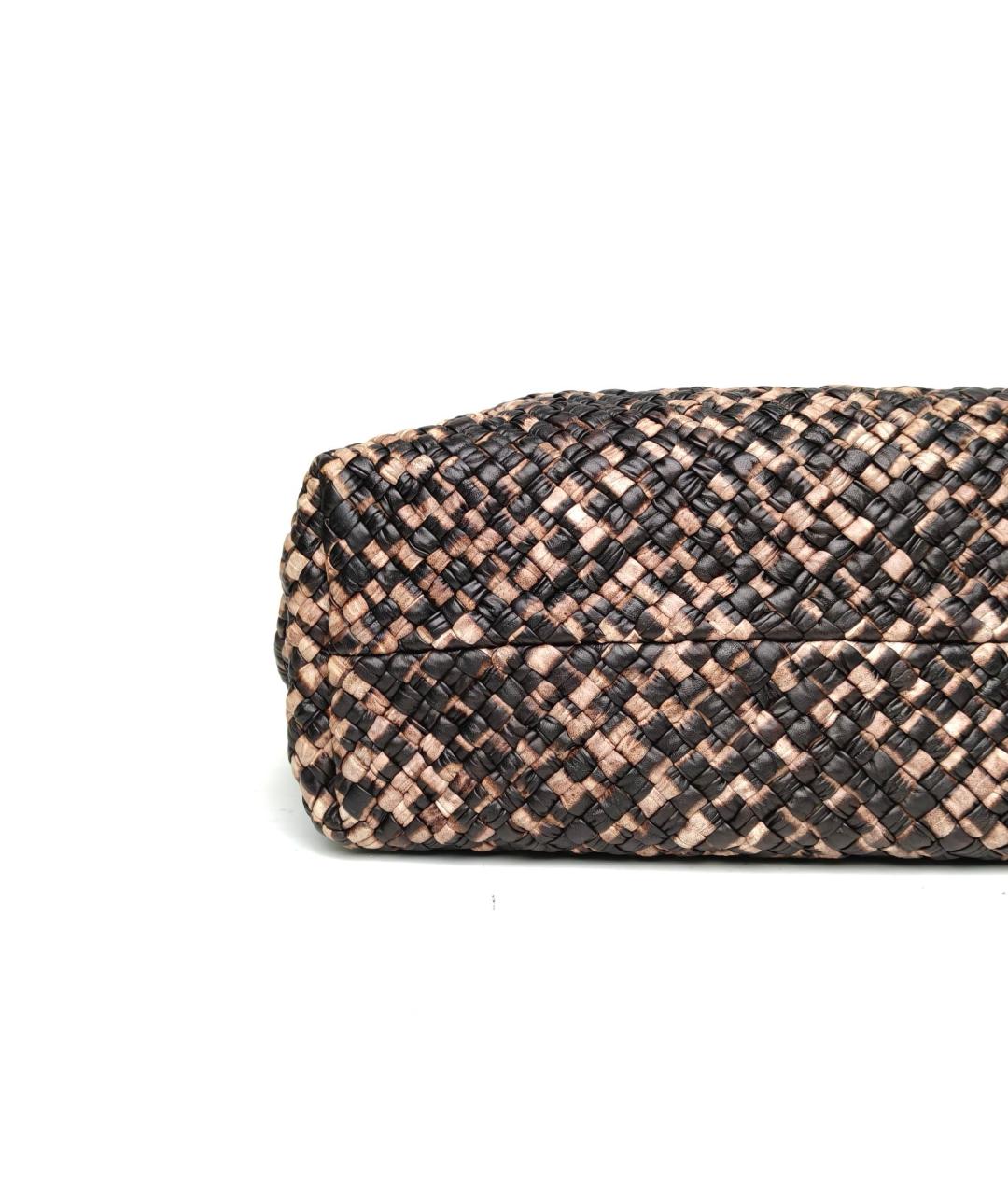 BOTTEGA VENETA Коричневая сумка через плечо, фото 6