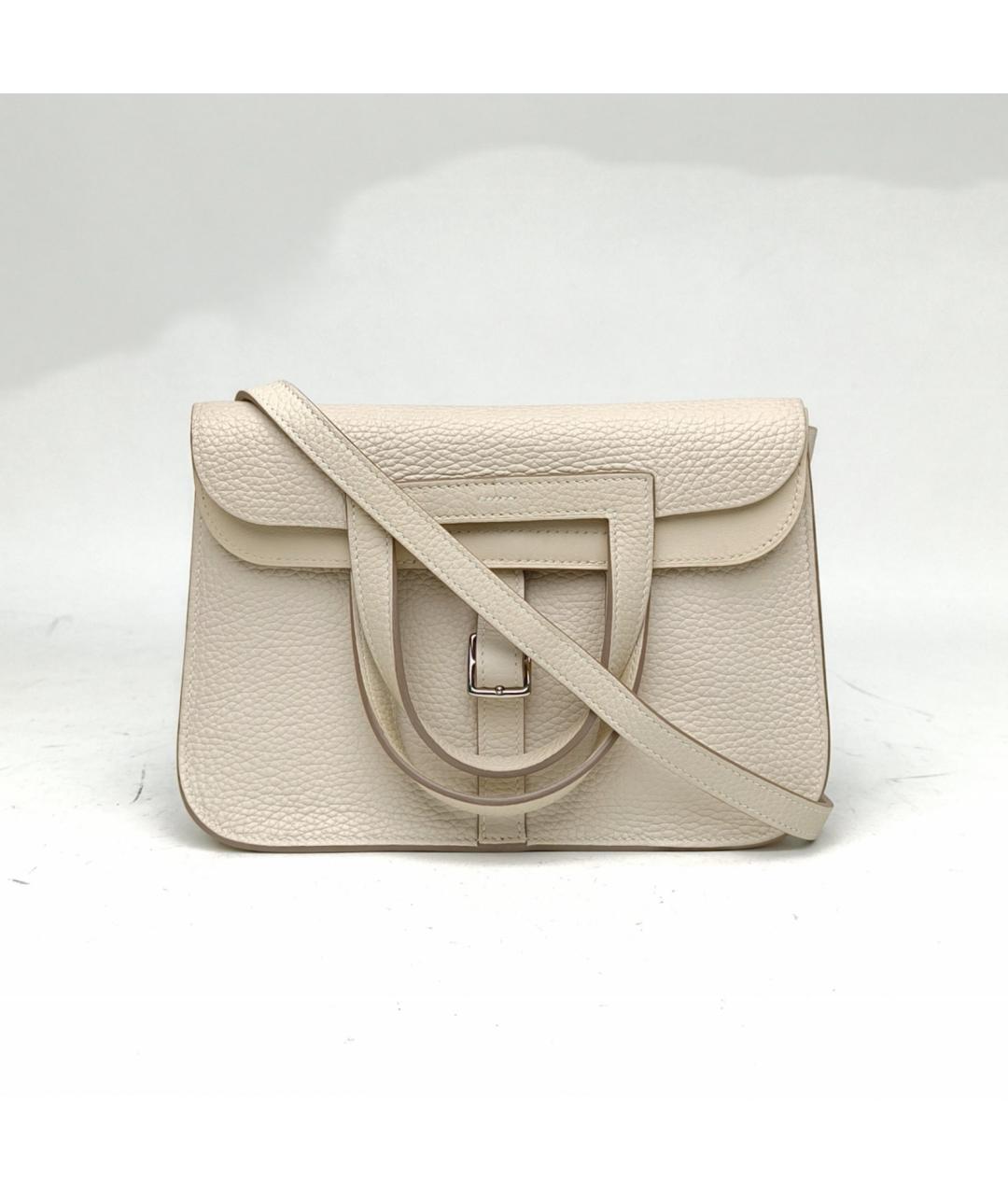 HERMES Бежевая сумка через плечо, фото 2