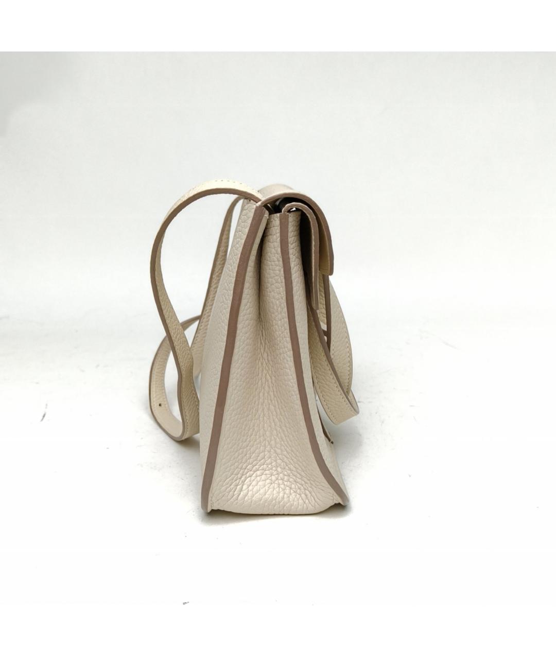 HERMES Бежевая сумка через плечо, фото 5