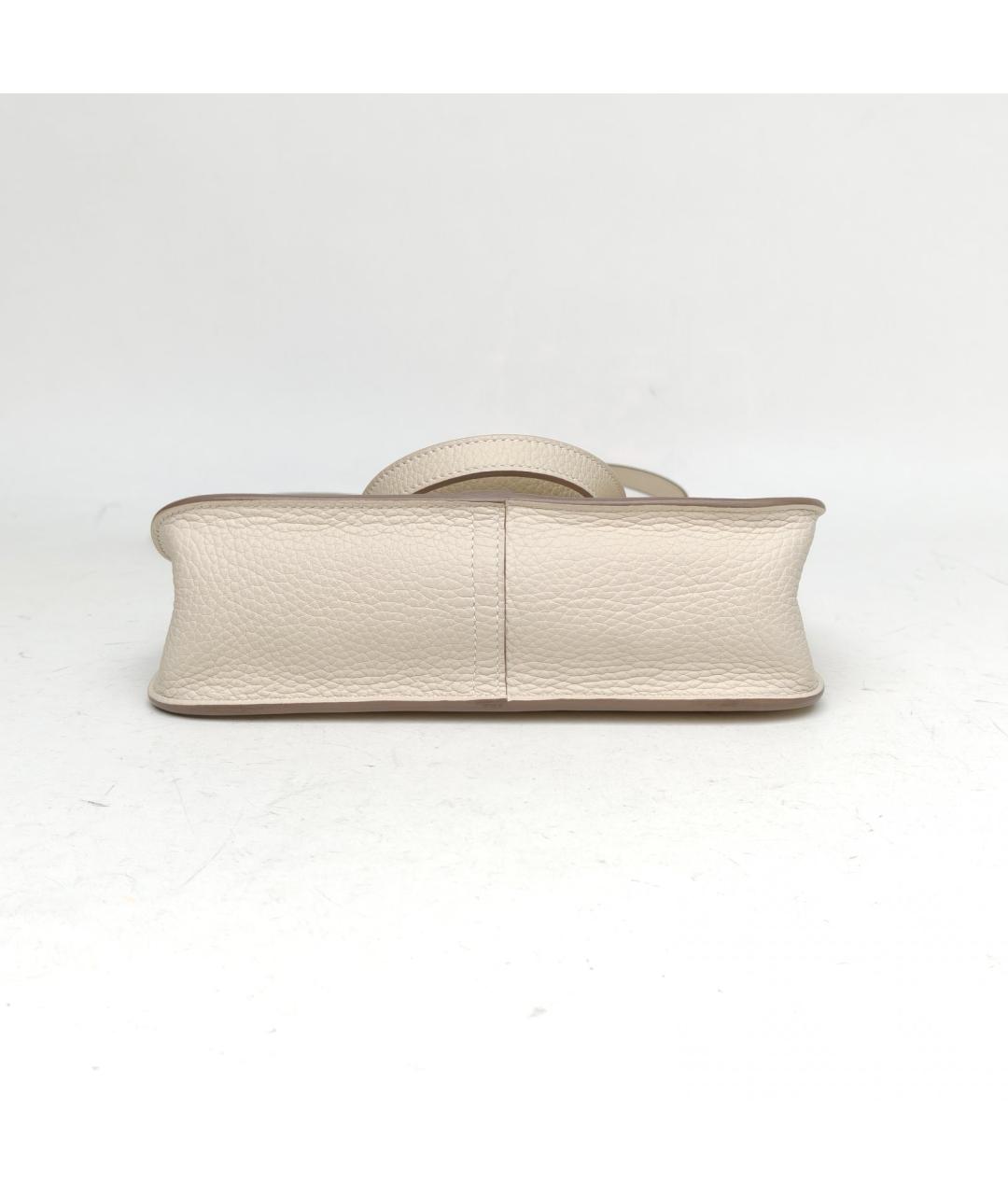 HERMES Бежевая сумка через плечо, фото 6